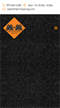Mobile Screenshot of mmpaving.com